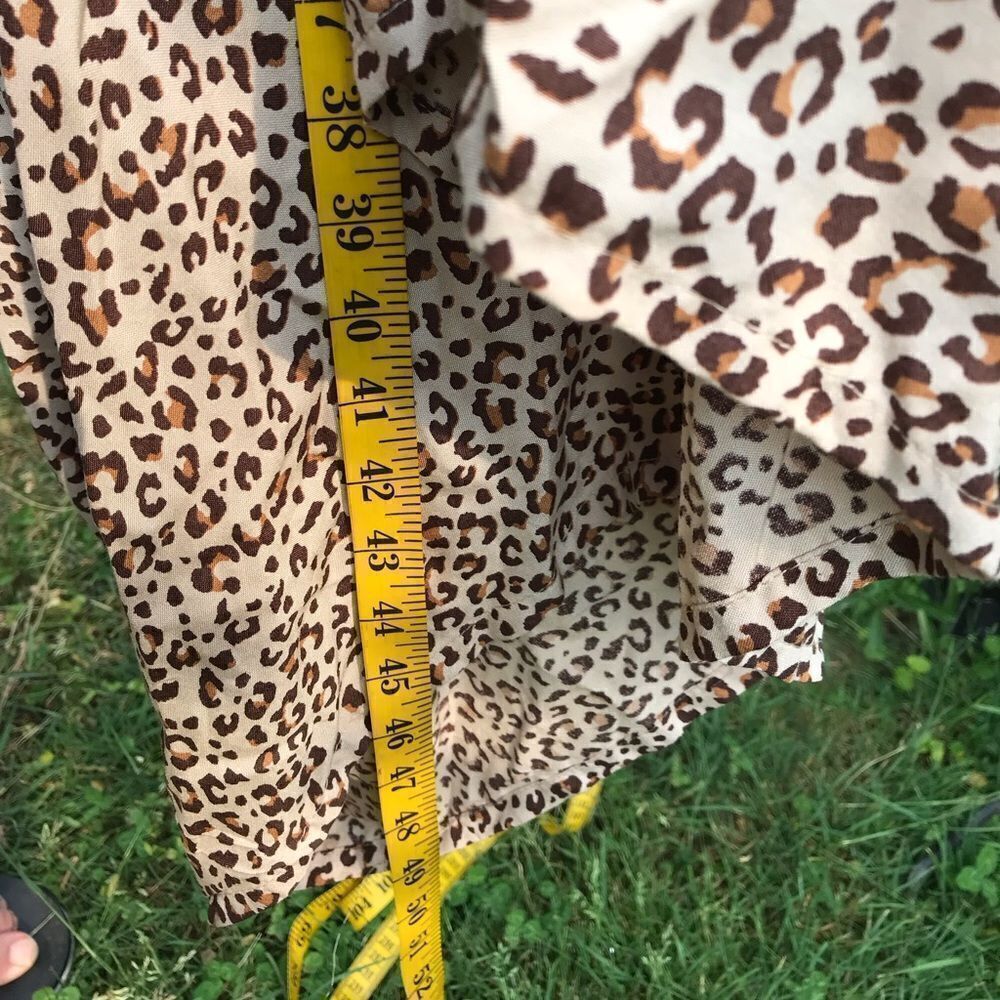 Leopard Print Jumpsuit - Picture 8 of 13